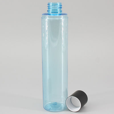 Light Blue 24mm Cylinder 6.72oz Skin Care Bottles