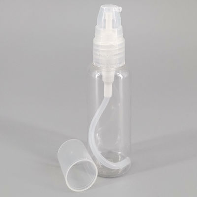 Transparent Round 18mm 40ml Airless Lotion Bottle