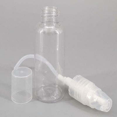Transparent Round 18mm 40ml Airless Lotion Bottle