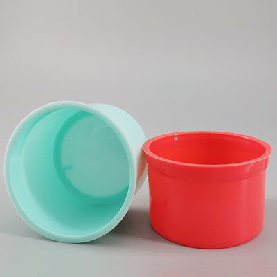 Plastic Double Wall Layers 80g Face Sleeping Hair Cream Jar