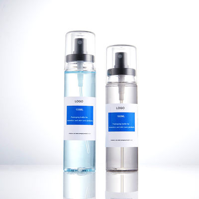 Transparent 146mm 4.05oz PET Plastic Spray Bottle