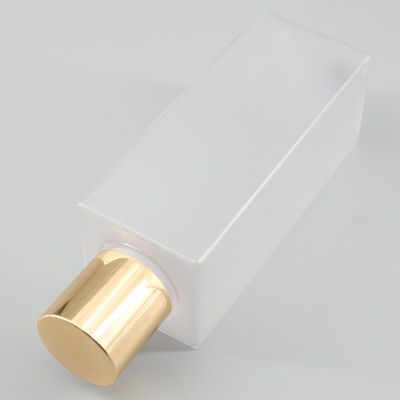 5.07oz/150ml Different Cap Choices Square Frosted PETG Bottle , Lotion Perfume Skincare Products Cosmetic Plastic Bottle