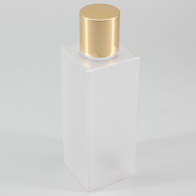 5.07oz/150ml Different Cap Choices Square Frosted PETG Bottle , Lotion Perfume Skincare Products Cosmetic Plastic Bottle