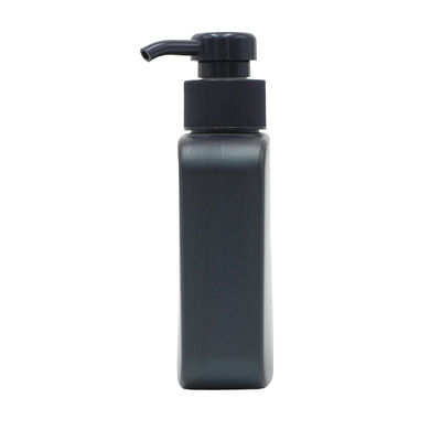 180ml Square HDPE Men's Lotion Facial Cleanser Pump Bottle