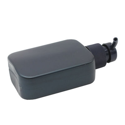 180ml Square HDPE Men's Lotion Facial Cleanser Pump Bottle