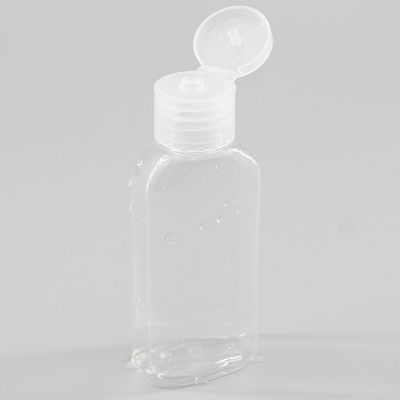 60ml Alcohol Disinfection Gel PET Skin Care Bottle PP Flip Top Cap