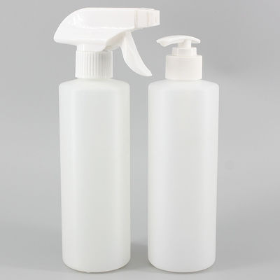Customized HDPE 400ml Lotion Cosmetic Shampoo Bottle
