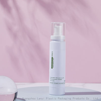 White Cylinder 30ml 50ml 60ml PET Face Mist Spray Bottle
