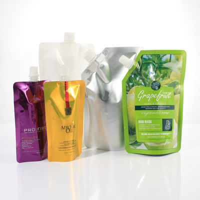 Universal Aluminum Foil Spout 120ml Stand Up Plastic Bag