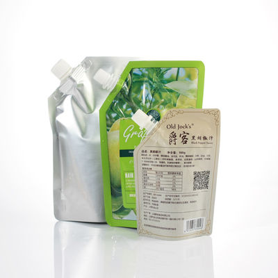 Universal Aluminum Foil Spout 120ml Stand Up Plastic Bag