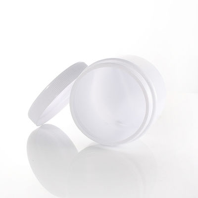 500ml Cylindrical HDPE Face Cream Jars For Tooth Protein Powder