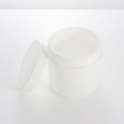 500ml PE White Hair Mask Bottle Conditioner With Screw Cap