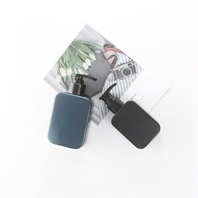 180ml Square HDPE Men's Lotion Facial Cleanser Pump Bottle