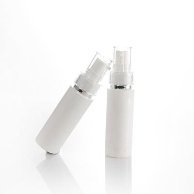 80ml Flat Shoulder Cosmetic White Lotion Pump Bottle