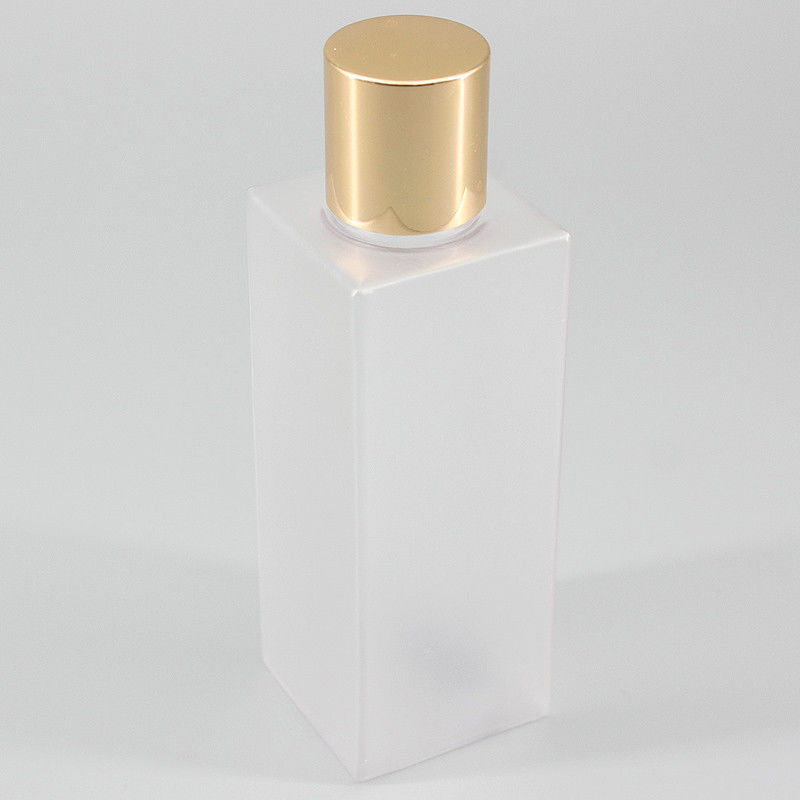 5.07oz/150ml Different Cap Choices Square Frosted PETG Bottle , Lotion Perfume Skincare Products Cosmetic Plastic Bottle